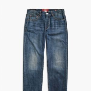 Jeans Lucky Brand 32x32 - Coupe Straight Bleu Délavé - Coton - Occasion Très Bon état